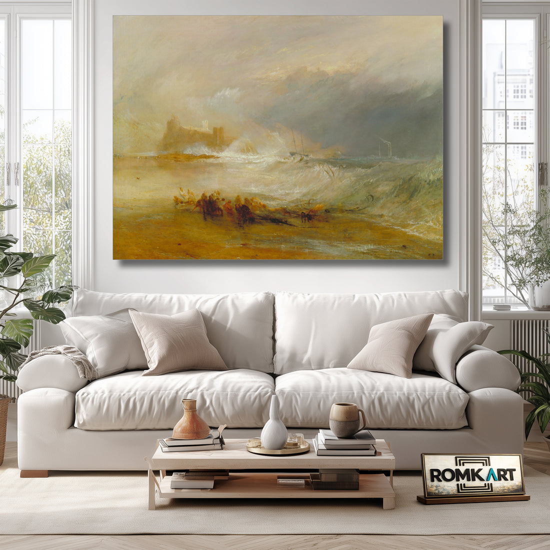 William Turner Wreckers - Coast Of Northumberland – Reproduction