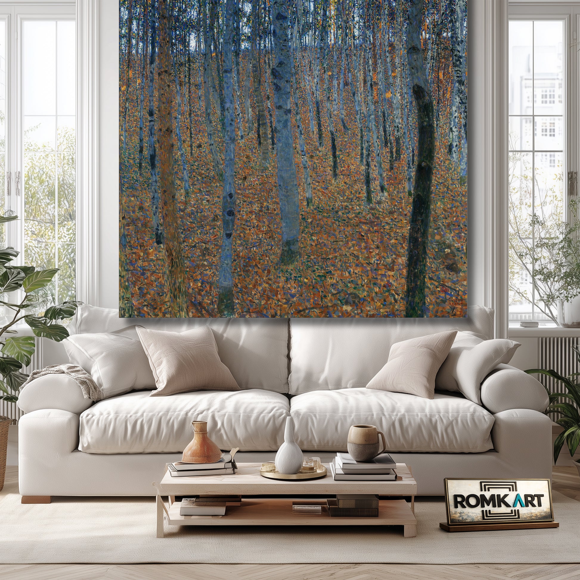 Gustav Klimt Beech Grove I 1902 – Reproduction