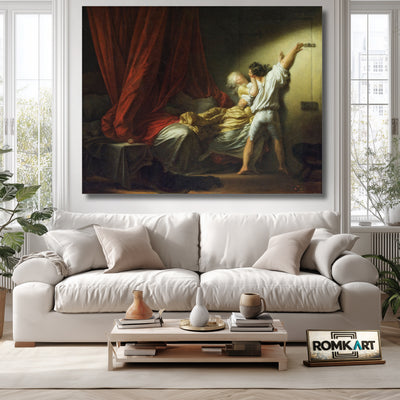 Jean-honor Fragonard The Lock 1776 – Reproduction