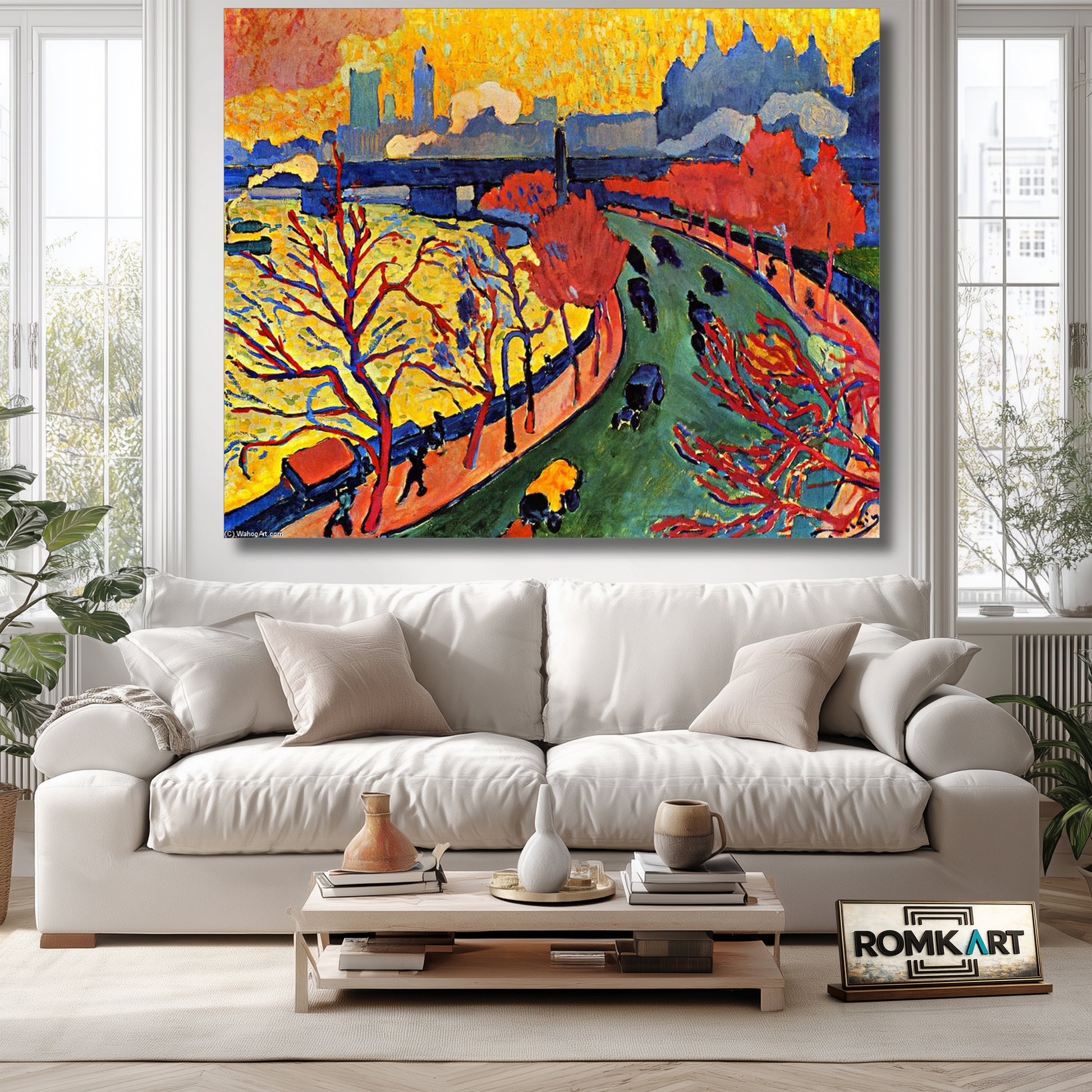 Andre Derain Charing Cross Bridge 1906 – Reproduction