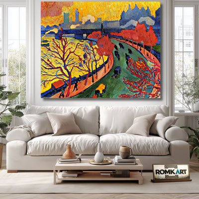 Andre Derain Charing Cross Bridge 1906 – Reproduction