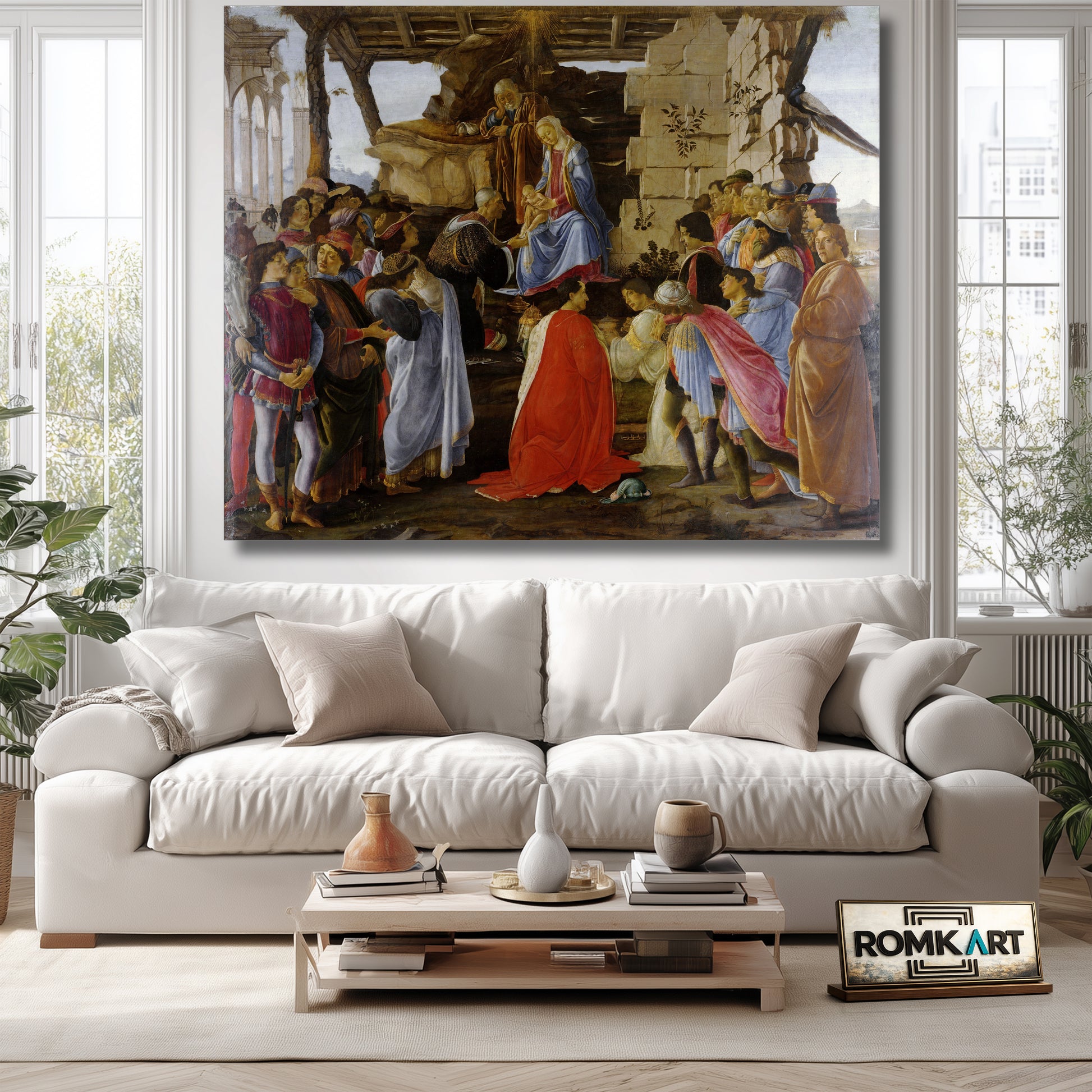 Sandro Botticelli Adoration Of The Magi 1476 – Reproduction
