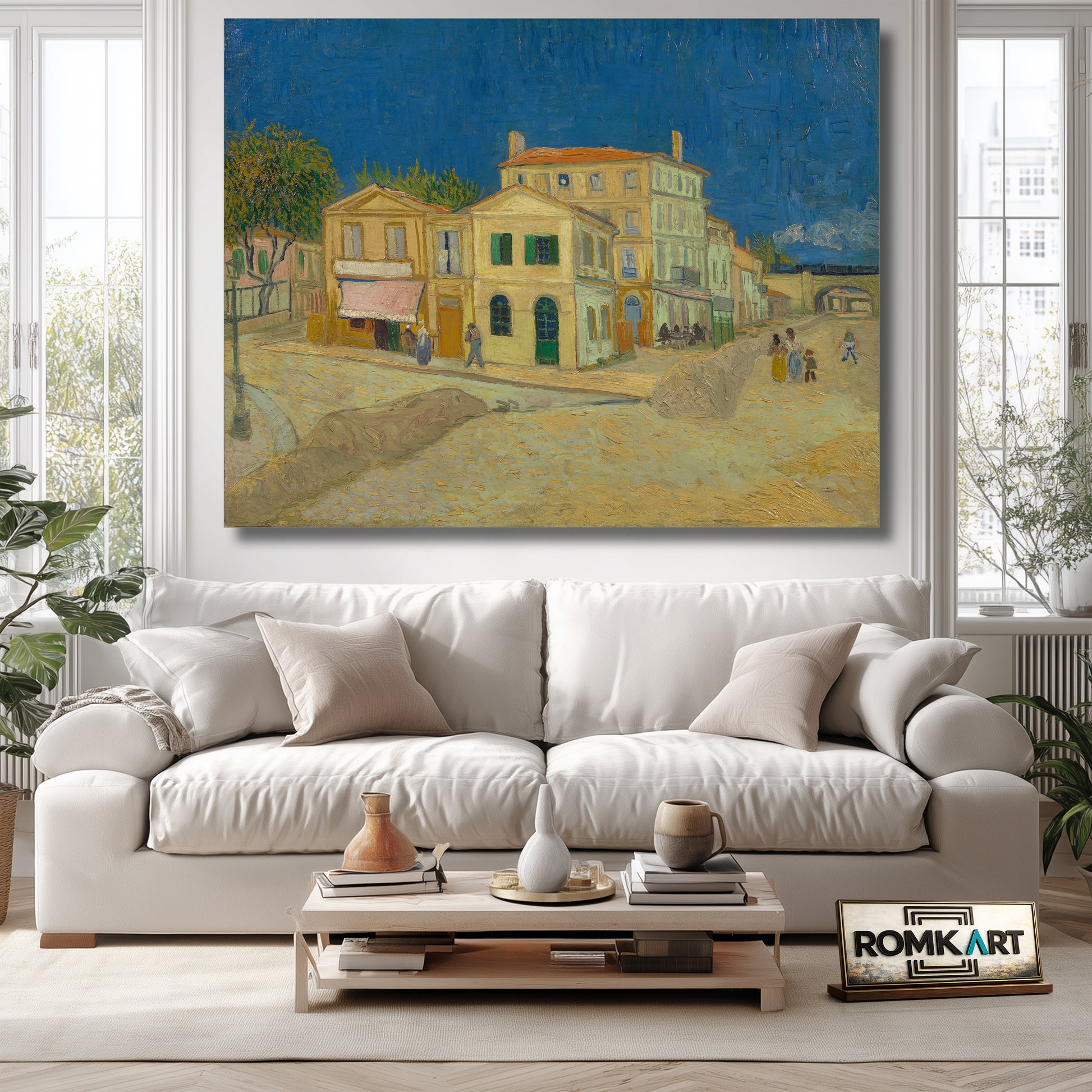 Vincent Van Gogh The Yellow House 1888 – Reproduction