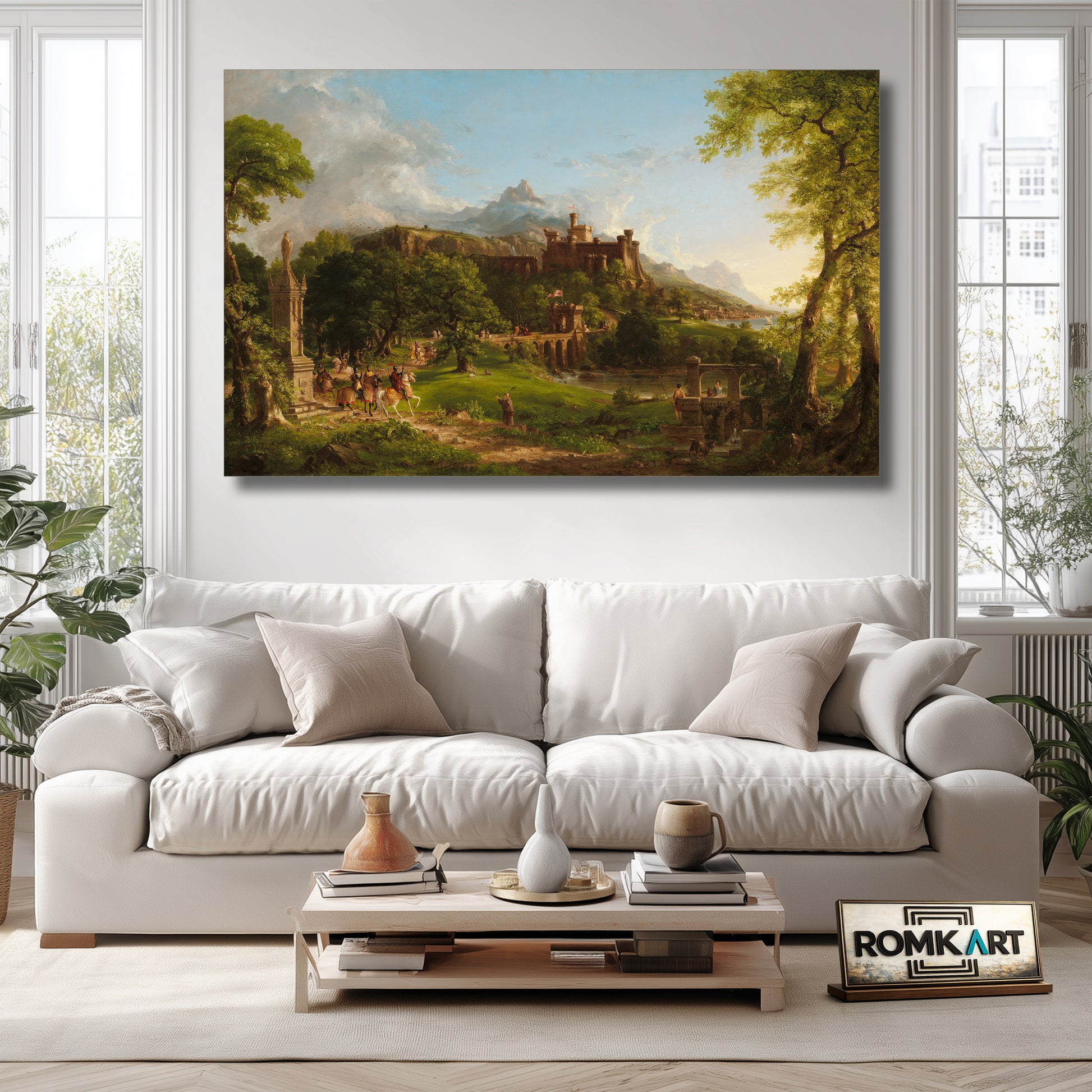Thomas Cole The Departure 1837 – Reproduction