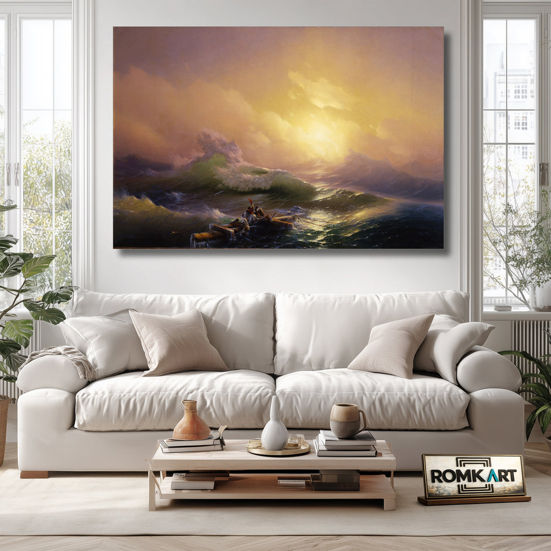 Ivan Aivazovsky The Ninth Wave 1850 – Reproduction