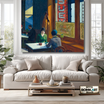 Edward Hopper Chop Suey 1929 – Reproduction
