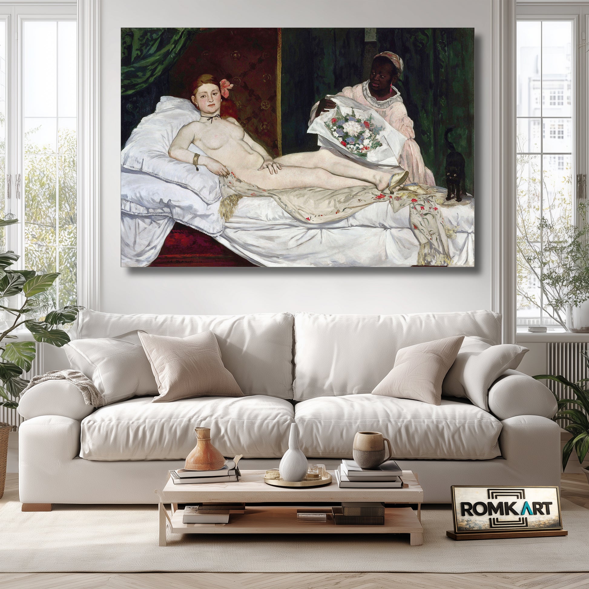 Edouard Manet Olympia 1863 – Reproduction