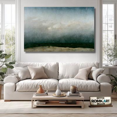 Caspar David Friedrich The Monk By The Sea 1808-1810 – Reproduction