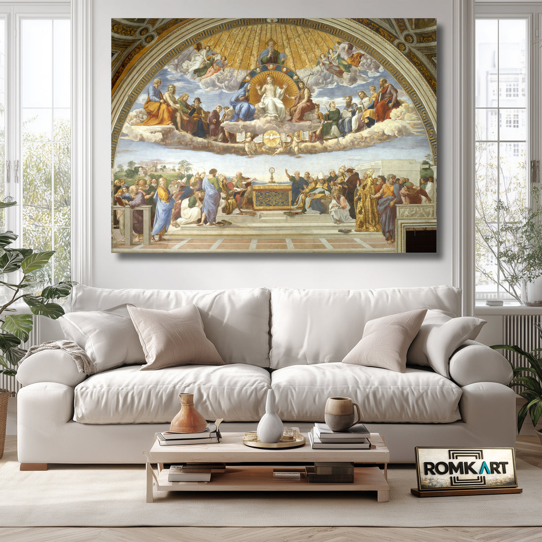 Raphael Disputation Of The Holy Sacrament – Reproduction