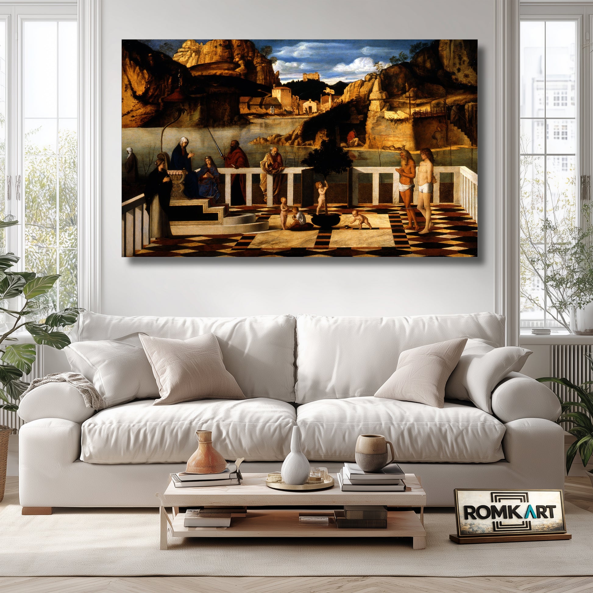Giovanni Bellini Allegoria Sacra 1490-1499 – Reproduction