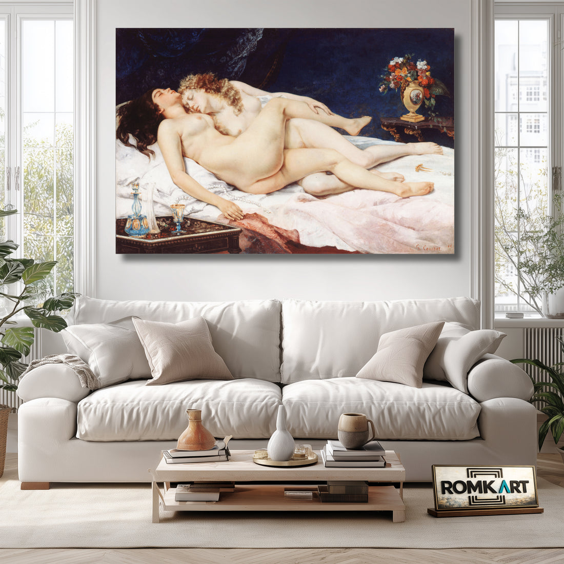 Gustave Courbet The Sleepers 1866 – Reproduction