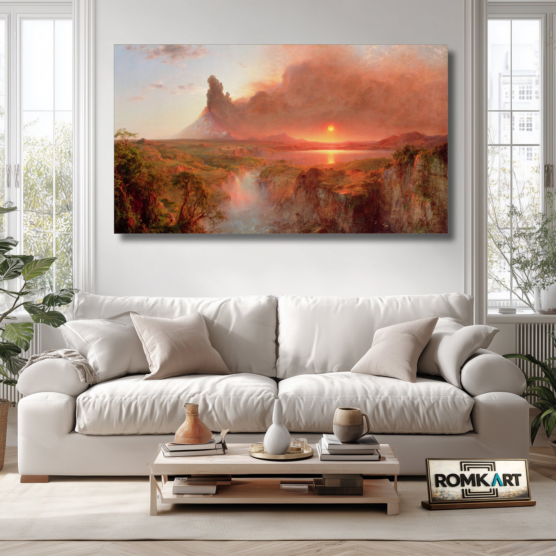 Frederic Edwin Church Cotopaxi 1862 – Reproduction