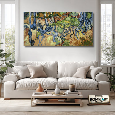 Vincent Van Gogh Tree Root 1890 – Reproduction
