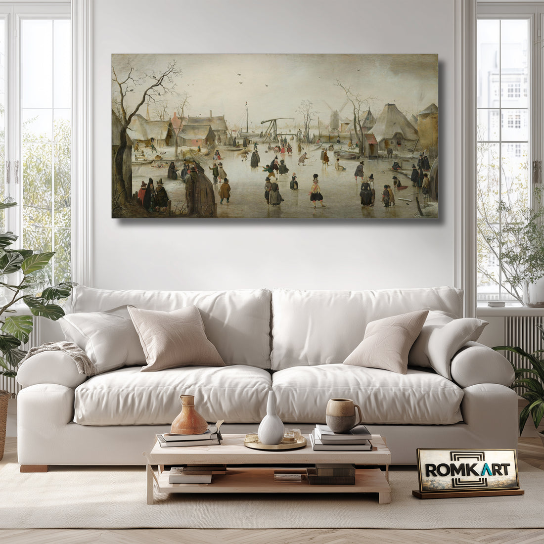 Hendrick Avercamp The Pleasures of Winter 1610 – Reproduction