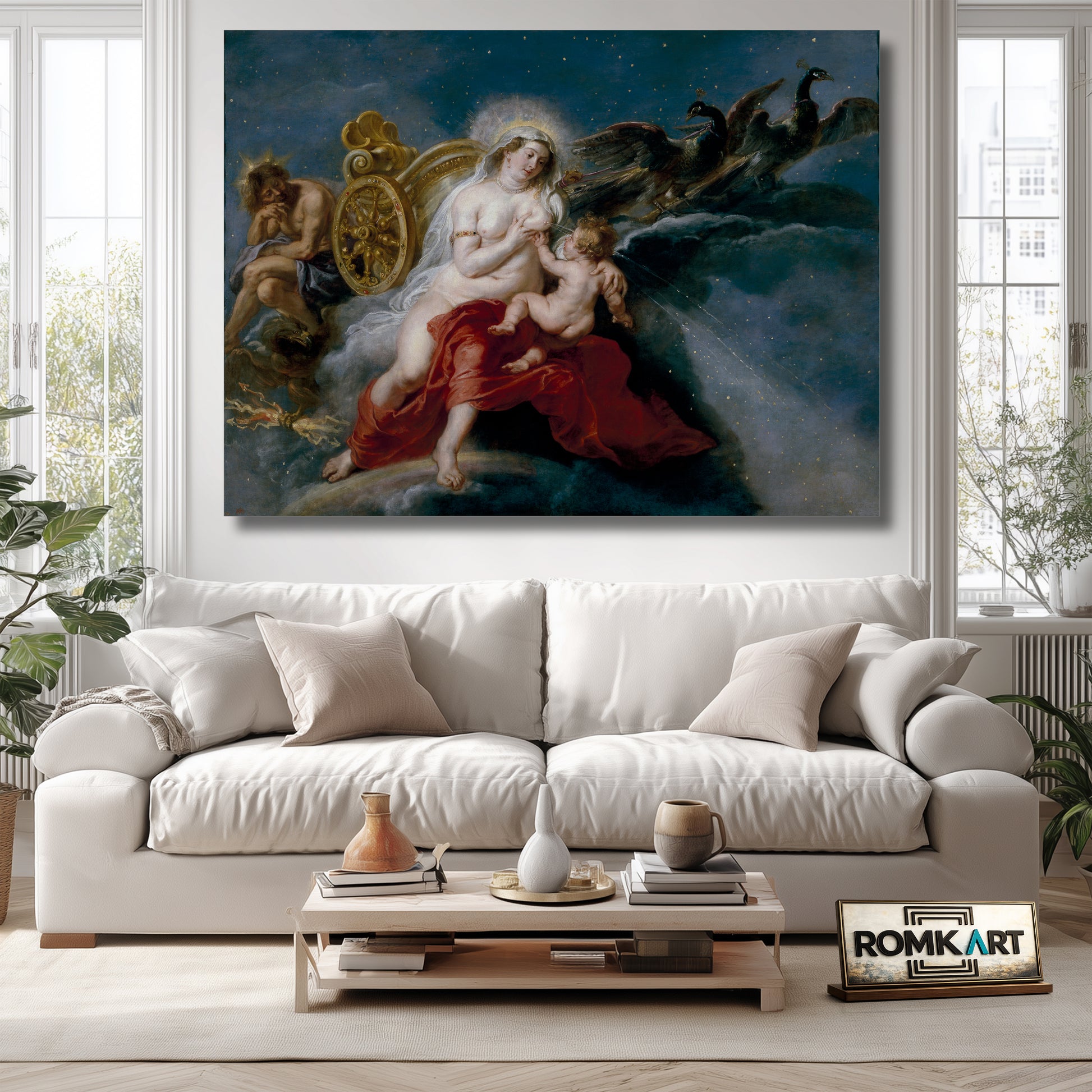 Peter Paul Rubens The Birth Of The Milky Way 1637 – Reproduction