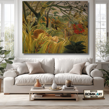 Henri Rousseau Tiger In A Tropical Storm - Surprised 1891 – Reproduction