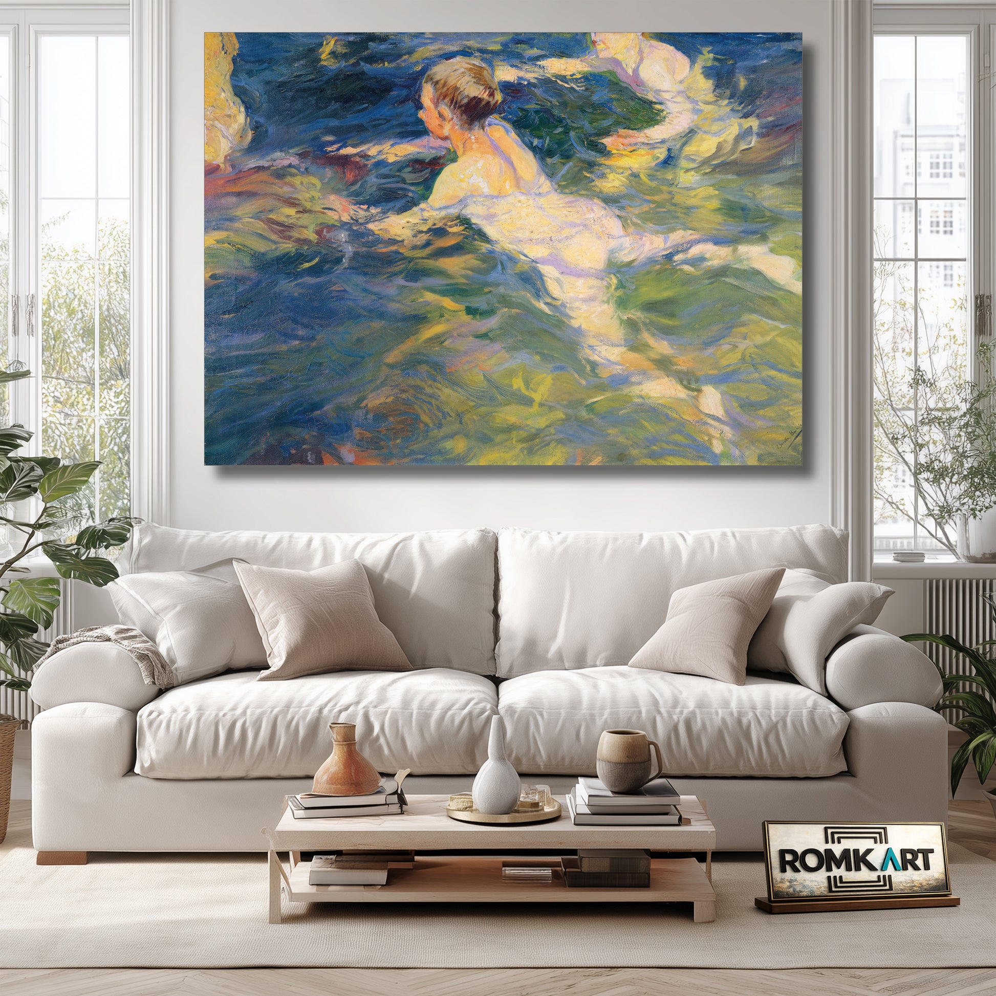 Joaquin Sorolla Swimmers Javea 1905 – Reproduction