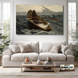 Winslow Homer The Fog Warning 1885 – Reproduction