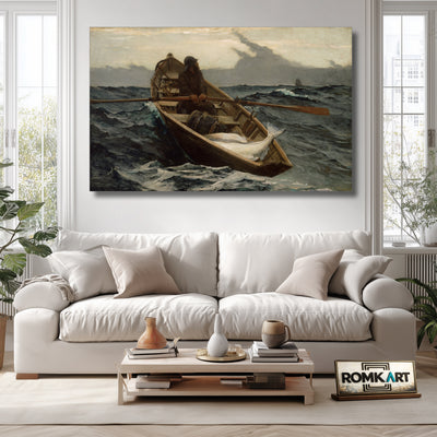 Winslow Homer The Fog Warning 1885 – Reproduction