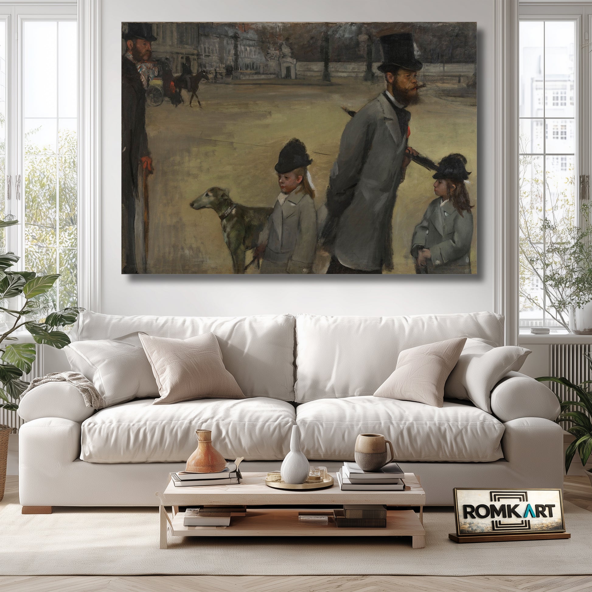 Edgar Degas Place De La Concord 1875 – Reproduction