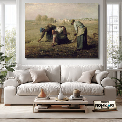 Jean-francois Millet Gleaners 1857 – Reproduction