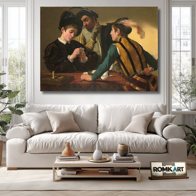 Caravaggio The Cardsharps – Reproduction