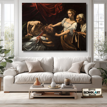 Caravaggio Judith Beheading Holofernes 1602 – Reproduction