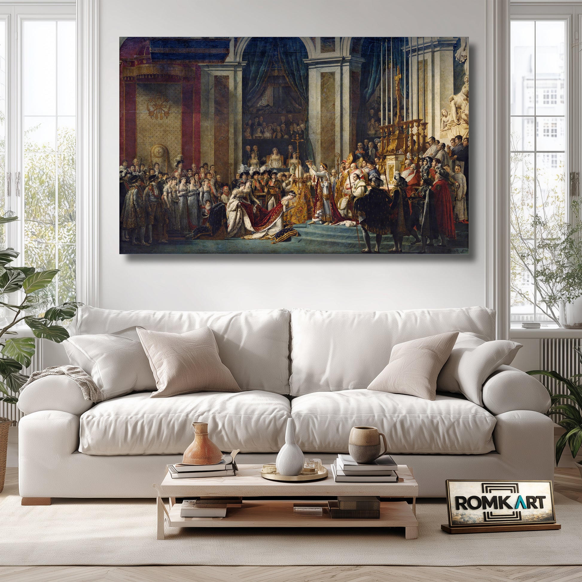 Jacques-louis David The Coronation Of Napoleon – Reproduction