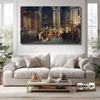 Jacques-louis David The Coronation Of Napoleon – Reproduction