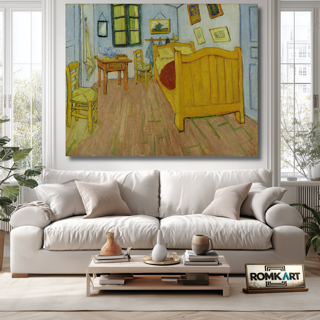 Vincent Van Gogh Bedroom In Arles First Version 1888 – Reproduction