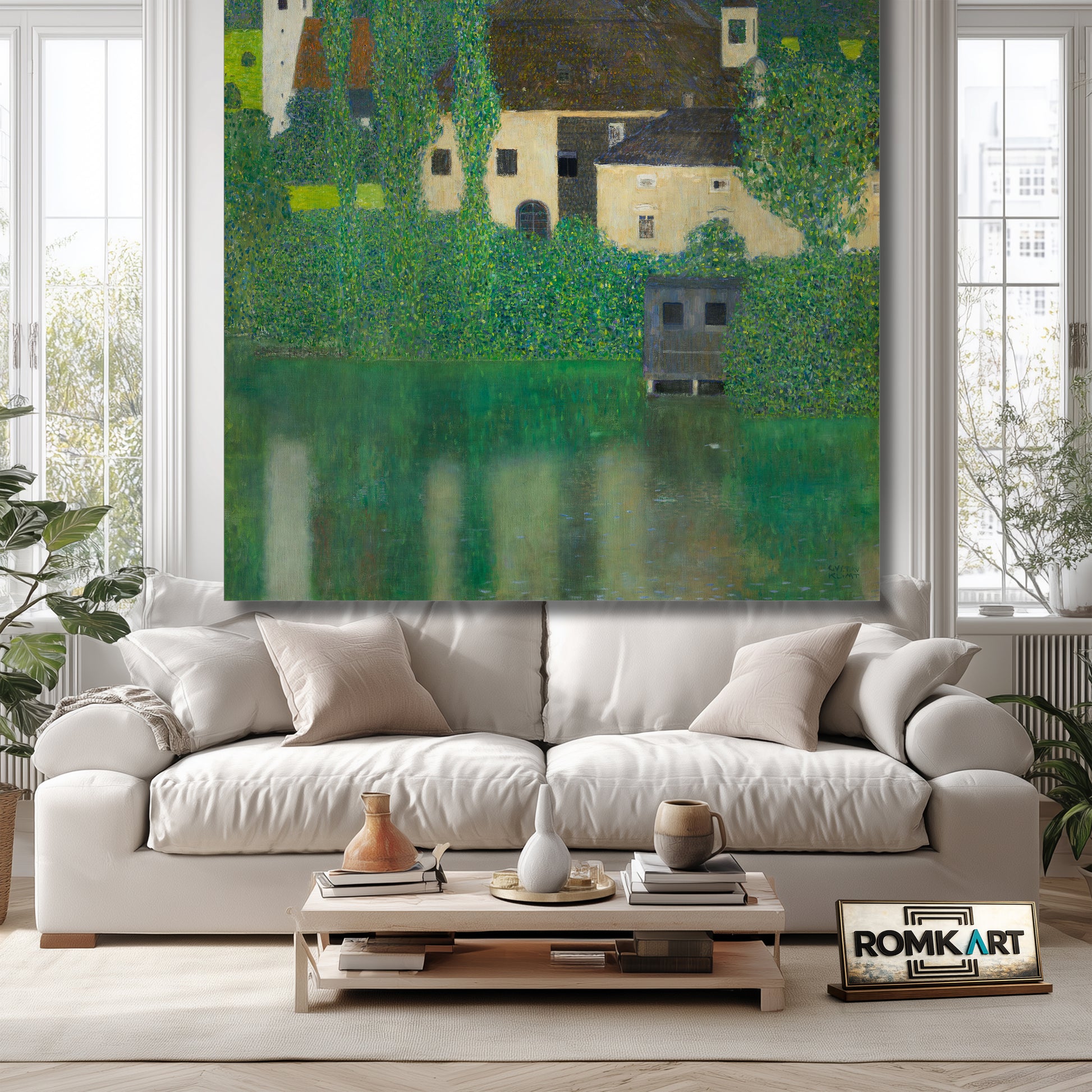 Gustav Klimt Water Castle 1908 – Reproduction