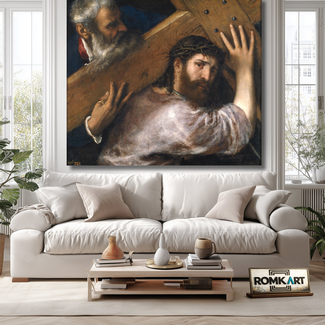 Titian Christ Carrying The Cross 1565 – Reproduction