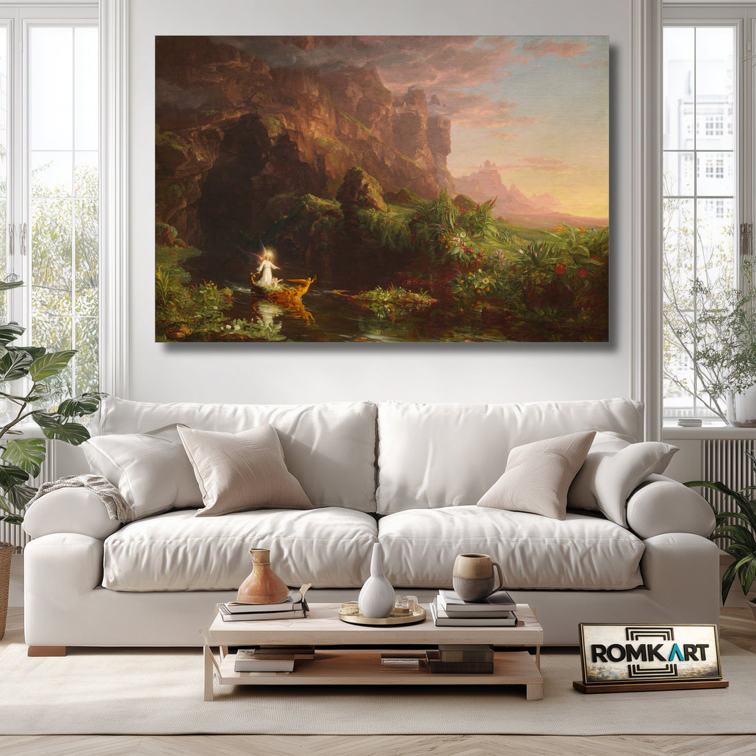 Thomas Cole The Voyage Of Life Childhood 1842 – Reproduction