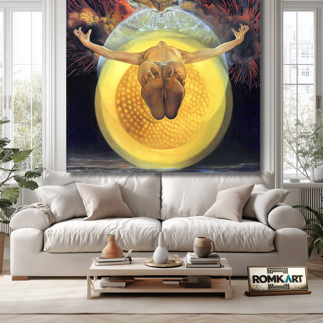 Salvador Dali The Ascension Of Christ 1958 – Reproduction