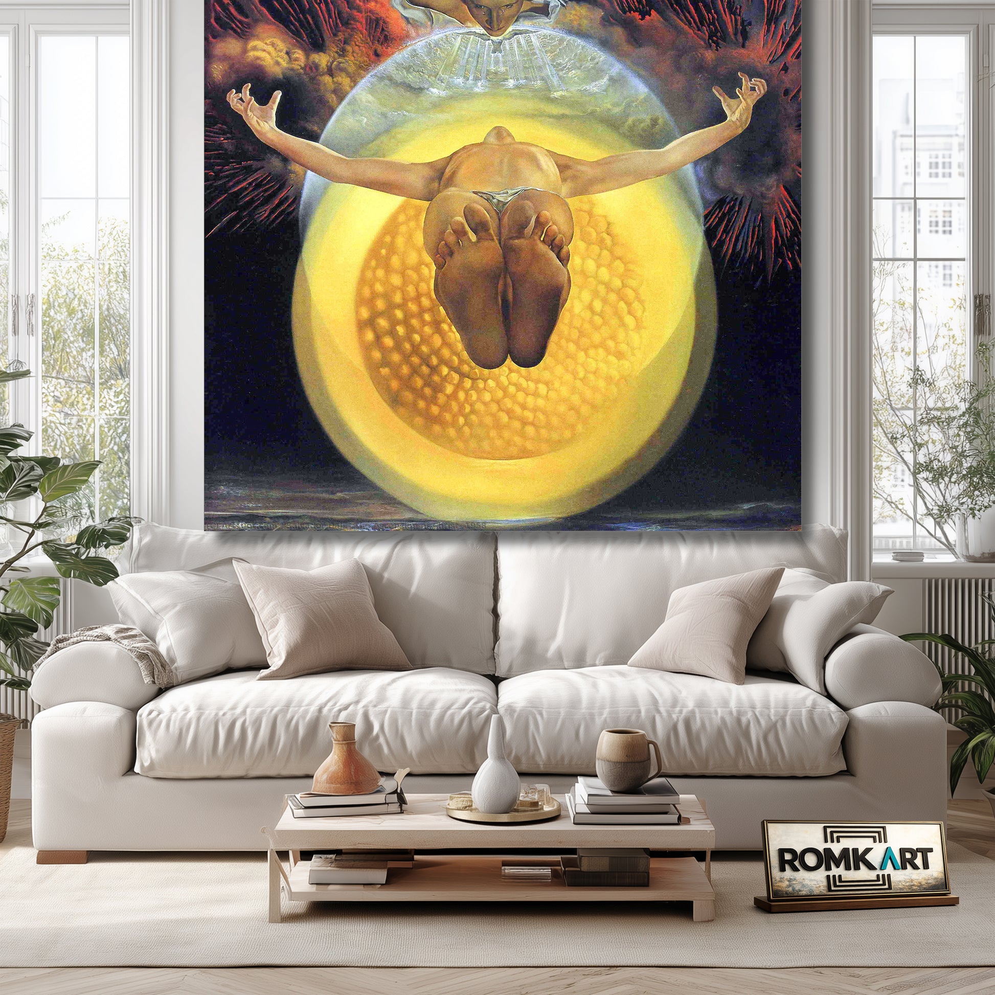 Salvador Dali The Ascension Of Christ 1958 – Reproduction