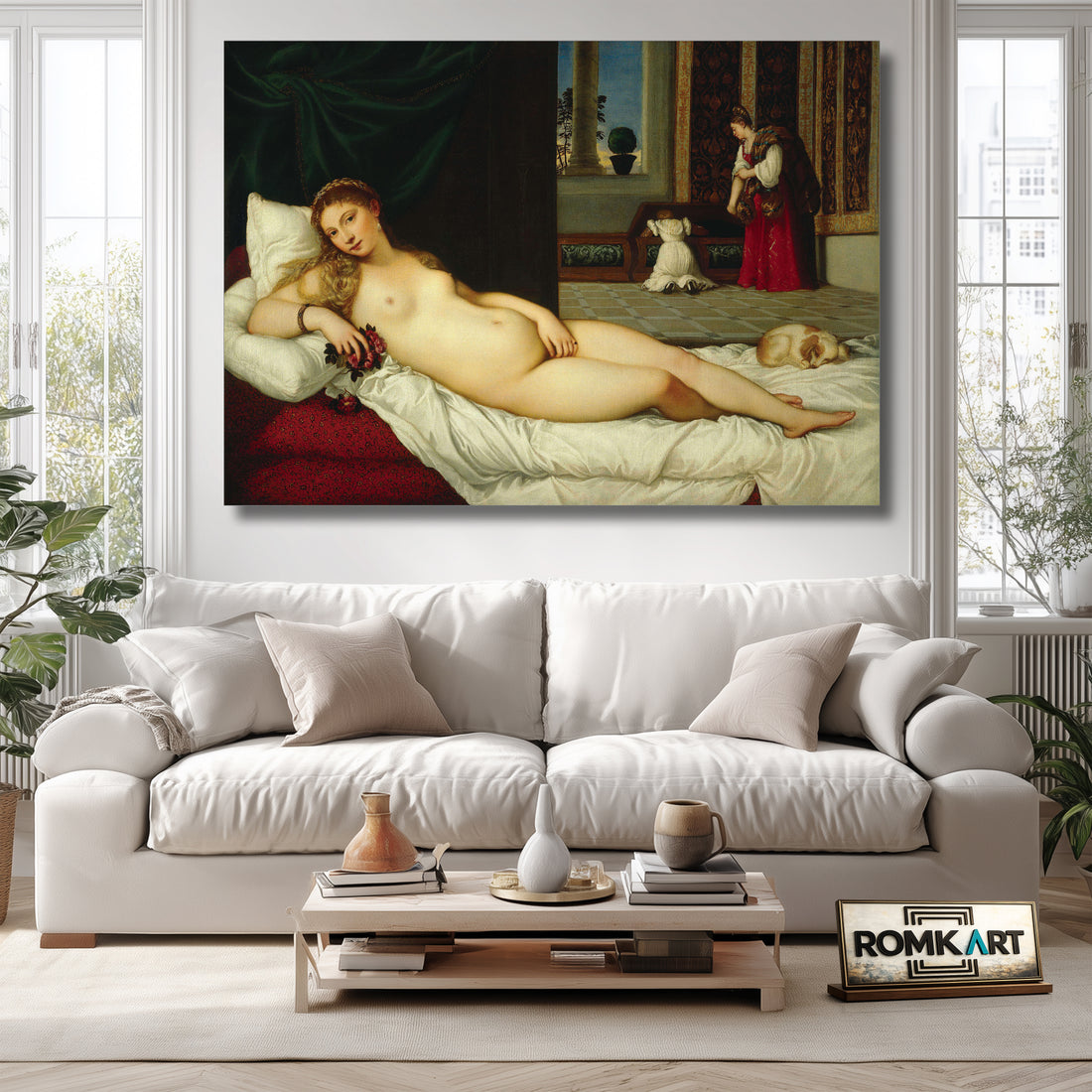 Titian Venus Of Urbino 1538 – Reproduction