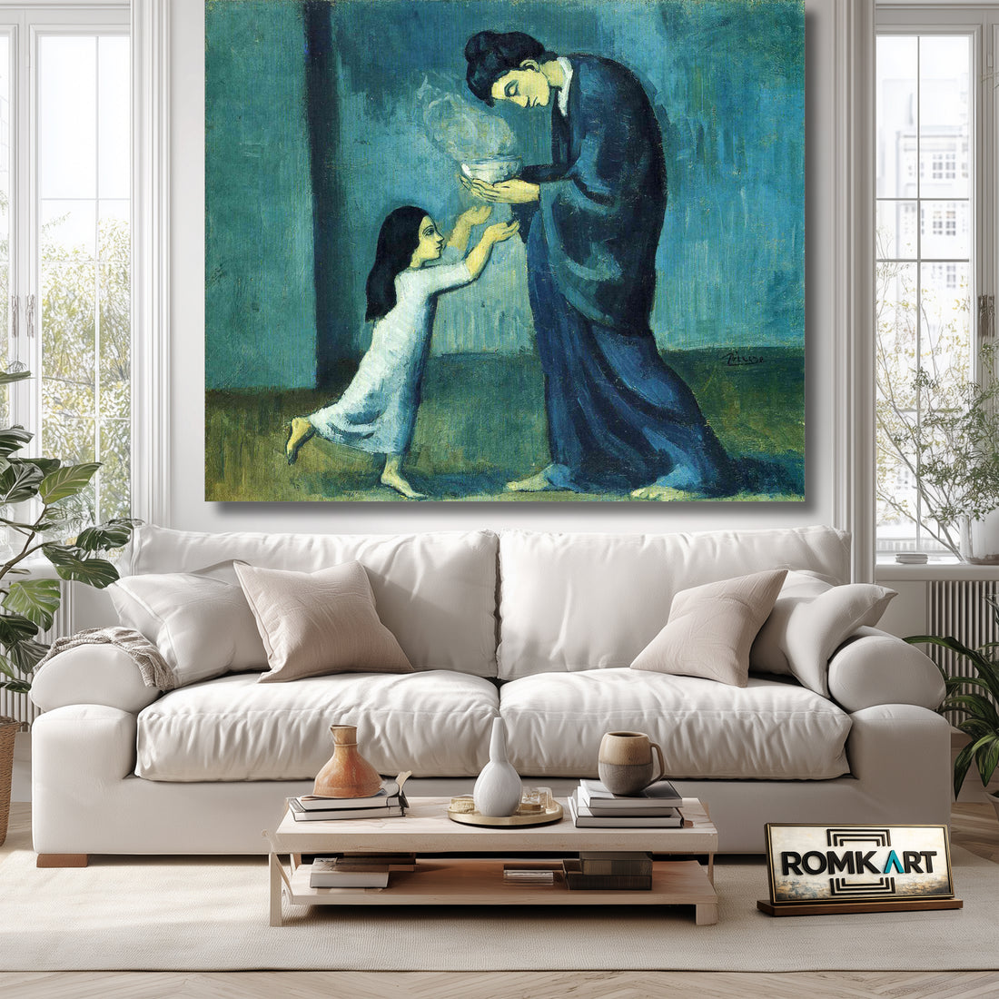 Pablo Picasso The Soup 1902 – Reproduction
