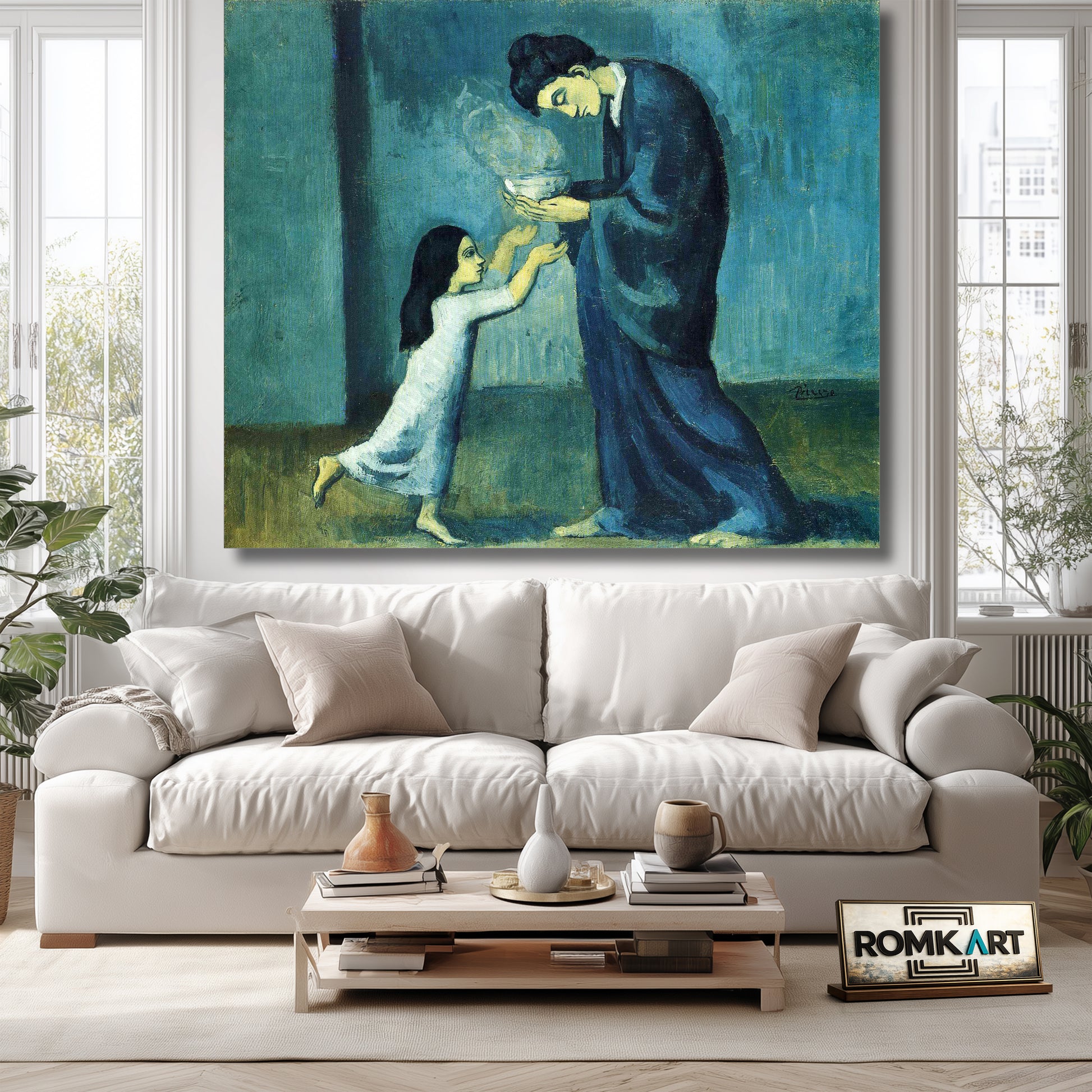 Pablo Picasso The Soup 1902 – Reproduction