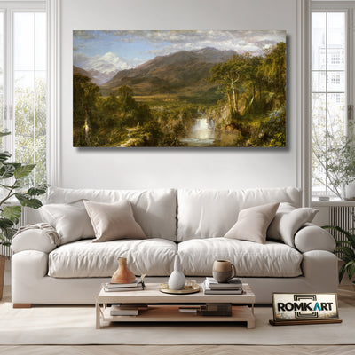 Frederic Edwin Church The Heart Of The Andes 1859 – Reproduction