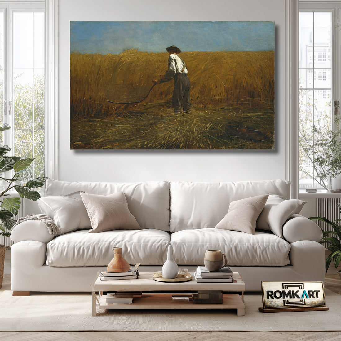 Winslow Homer The Veteran In A New Field 1865 – Reproduction