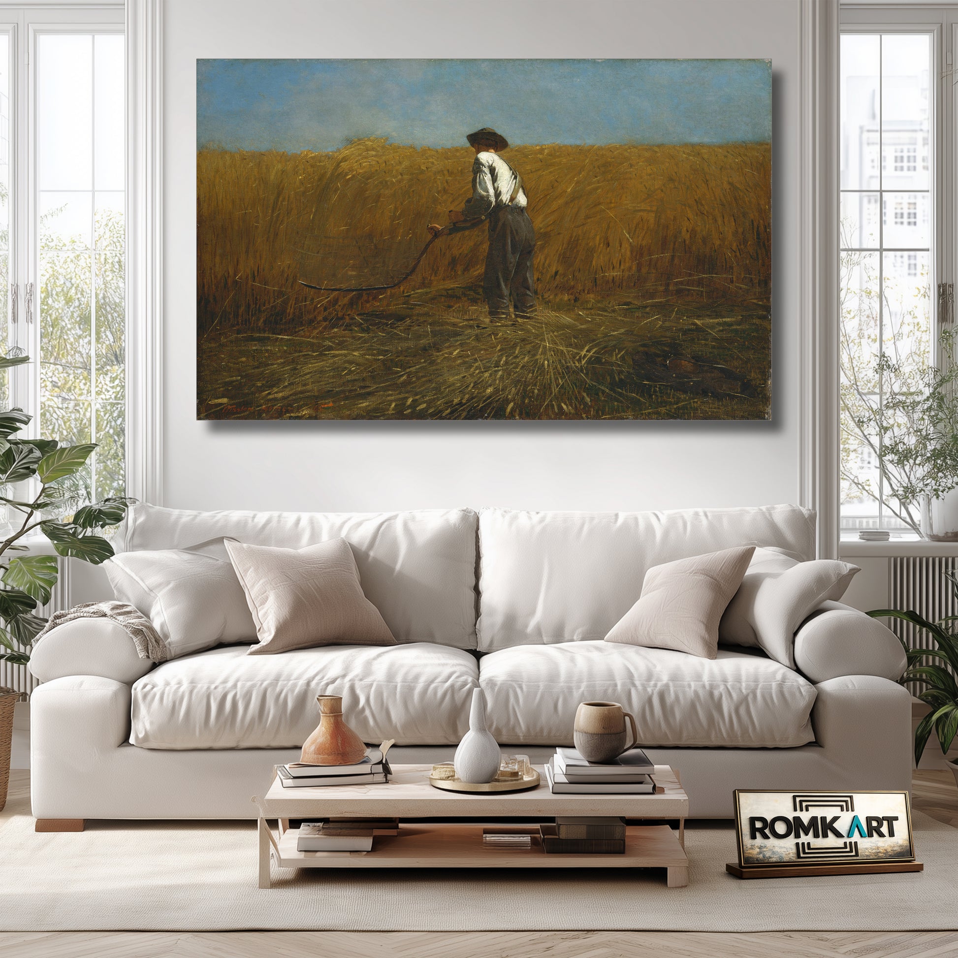 Winslow Homer The Veteran In A New Field 1865 – Reproduction