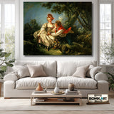 Francois Boucher The Four Seasons Autumn 1755 – Reproduction