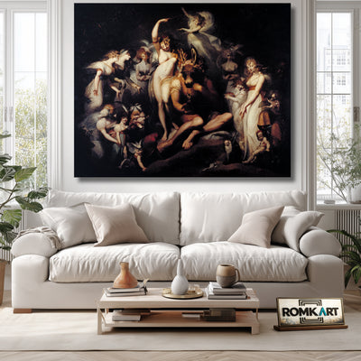 Henry Fuseli Titania And Bottom 1790 – Reproduction