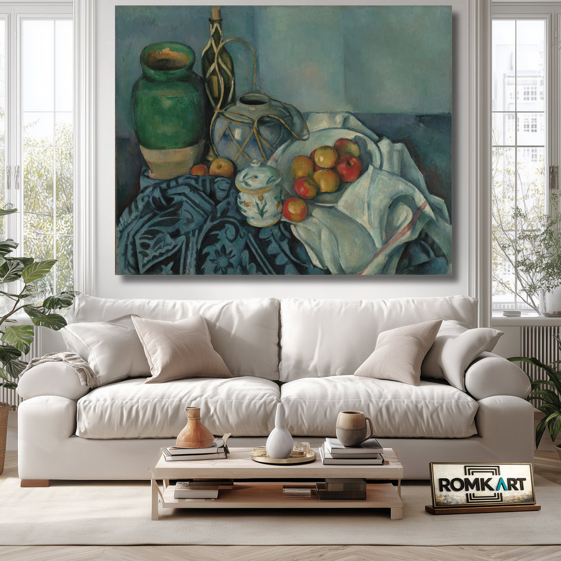 Paul Cezanne Still Life With Apples 1893 – Reproduction