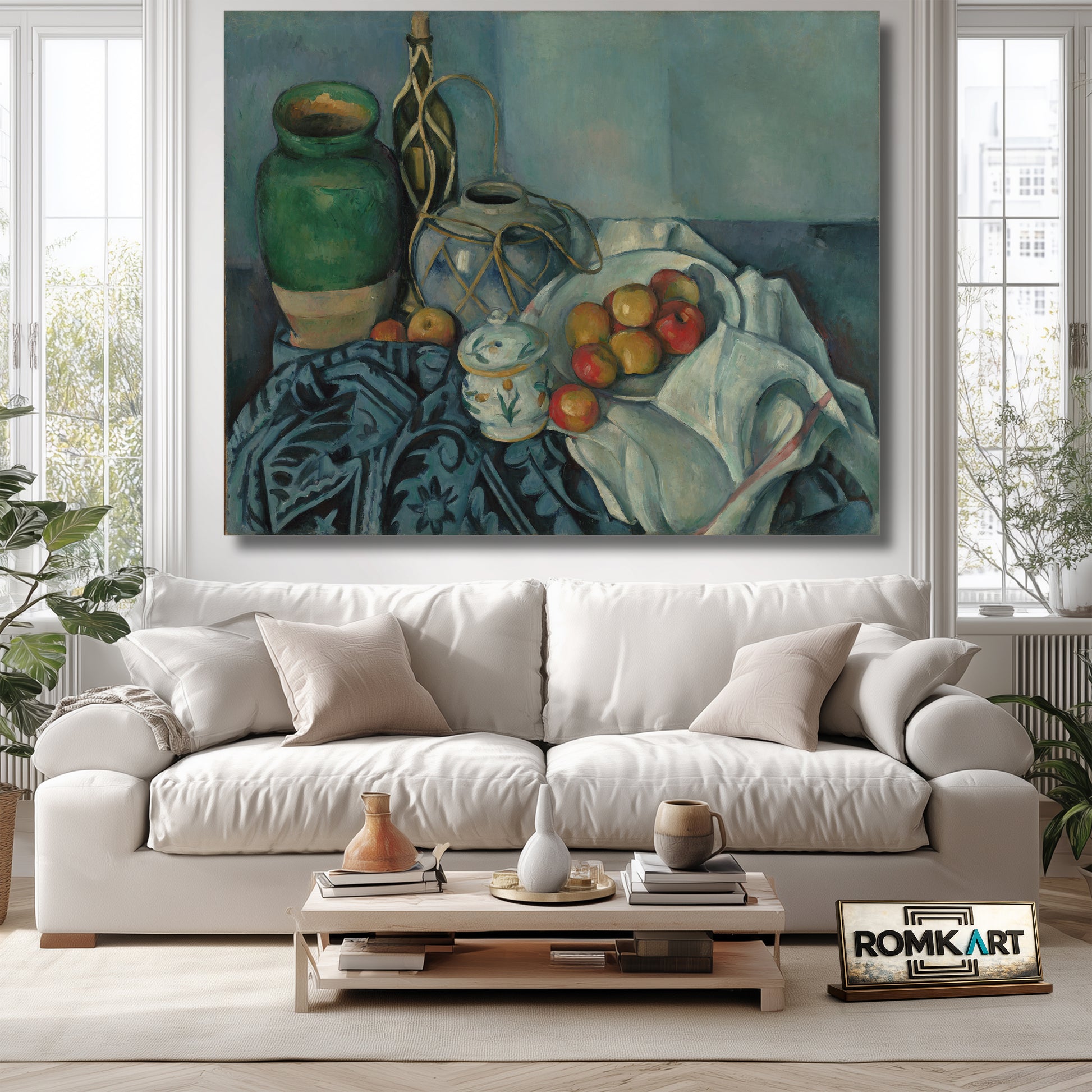 Paul Cezanne Still Life With Apples 1893 – Reproduction