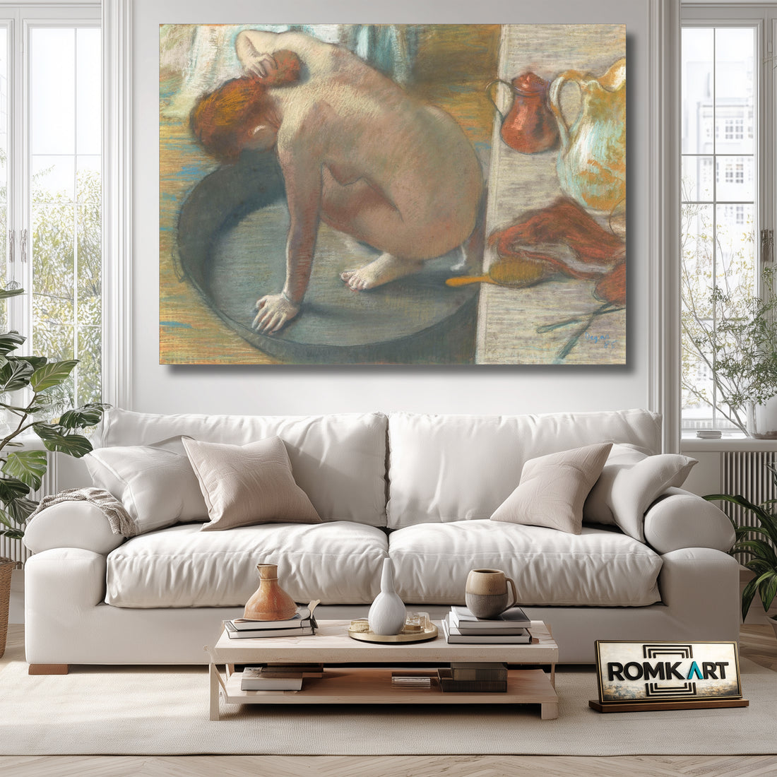 Edgar Degas The Tube 1886 – Reproduction