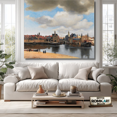 Johannes Vermeer View Of Delft – Reproduction