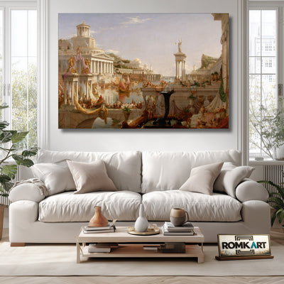 Thomas Cole The Course Of Empire The Consummation Of Empire 1836 – Reproduction