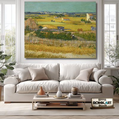 Vincent Van Gogh The Harvest 1888 – Reproduction