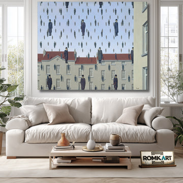 Rene Magritte Golconda 1953 – Reproduction